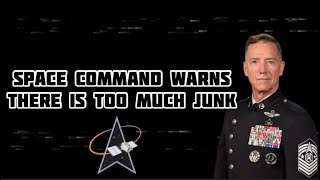 Urgent warning! from us space command There’s too much space junk.￼