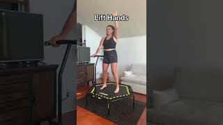 Get up on your rebounder (and if you dont have one, go grab one for free on my site!) and let’s do