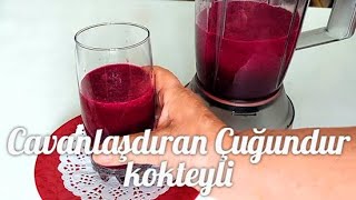 Cavanlaşdıran Çuğundur kokteyli / Rejuvenating Beet Shake.