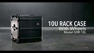 Gator Cases GRR-10L 10U Rack Case with Wheels