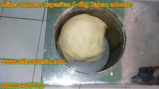 MIxer Roti Maryam - Canai / cane - Roti Prata Teknomesin 082314437733