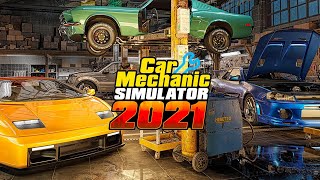 First Look of Car Mechanic Simulator 2021 Prologue | Free game on Steam #steamgame #freegame #sim