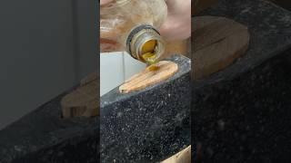 How did that happen?! - #satisfying #handmade #woodworking #diy #axe