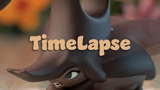 3D Sculpt & Chill: Beetle Timelapse