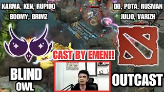 BOE vs OUTCAST (DB POTA RUSMAN JULIO VARIZH) | CAST BY EMEN!