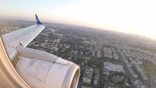 ==✈ LOT Polish Airlines | Embraer 195 | Landing at Warsaw Chopin ✈