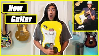 Tom Delonge Signature STRATOCASTER (Graffiti Yellow)