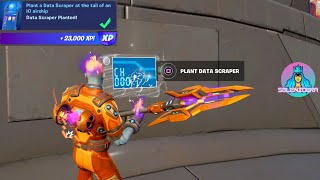 Plant a Data Scraper at the Tail of an IO Airship (1) | Fortnite Resistance Quests Week 1