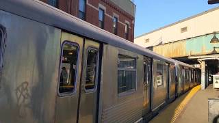 Jamaica Center bound R42 J departing Myrtle Av