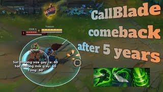 Yasuo EQB (CallBlade) is back and lots features/combos of it...