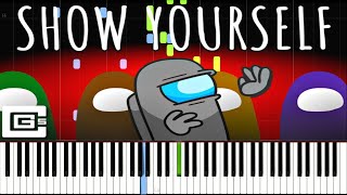 Show Yourself - An Among Us Song by CG5 [Synthesia Piano Tutorial]