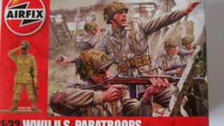 Airfix 1:32 U.S. Paratroops ww2 Painted!