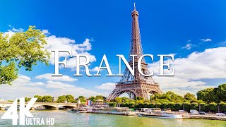 FLYING OVER FRANCE (4K UHD) — расслабляющая музыка и красивые видеоролики о природе