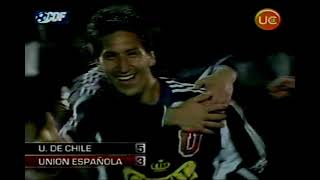 Universidad de Chile 5:3 Unión Española. (Clausura 2005, 12° Fecha)