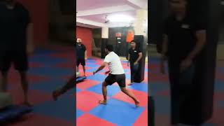 Mixed Martial Arts Practice.