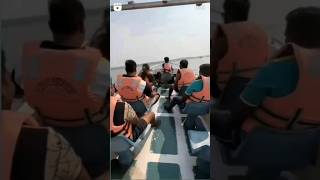 speed boat ride #shorts #viral #trending #goraibeach #boat #bananaboatride