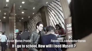 Actor Varun Pruthi - Orphan Kid Visits McDonalds