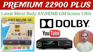 Premium 22900 Plus 10bit Receiver Unboxing and Full Review