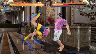 TEKKEN 8 - Brittany Taylor fights Claudio for making her late to class