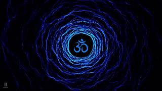 Blue Tunnel Loop with Om Vibration | 30 minutes Sleep Hypnosis | BGM for falling asleep