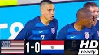 USA Vs Paraguay 1-0 All Goals & Highlights 28/03/2018 HD