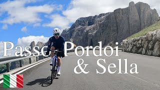 Cycling the Dolomites incl Passo Pordoi &  Passo Sella | Maratona Recce