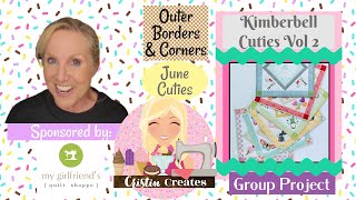 Kimberbell Cuties Vol 2 Table Toppers - June Outer Borders & Corner Blocks - Group Project