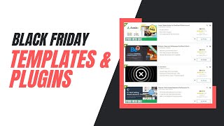 Get Premium Templates, scripts & Plugins at a Cheap Cost this Black Friday