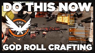 DO THIS NOW ~ God Roll Exotic, Gear & Mods ~ Perfect Crafting | #TheDivision2 | PurePrime