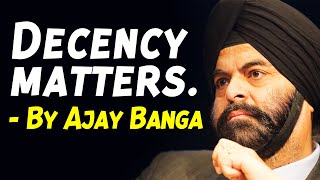 "Have the ability to expect the unexpected" Explained by Executive Chairman of Mastercard Ajay Banga