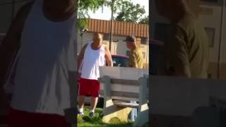 Father Of A Real Marine vs Stolen Valor Fake Marine. Fake Veteran Gets Confronted.