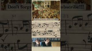 Bach on clavichord: WTC I Prelude No.17 in A-flat Major #clavichord #classicalmusic #bach