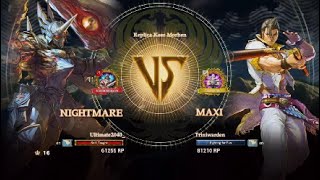 Soul Calibur 6: Ranked Match 121 (Nightmare VS Triniwarden)