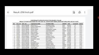 PSSSB JUNIOR DRAFTSMAN MECHANICAL RESULT 2021|PSSSB JUNIOR DRAFTSMAN MECHANICAL FINAL ANSWER KEY2021