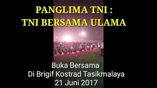 Bukber Panglima TNI Di Tasikmalaya