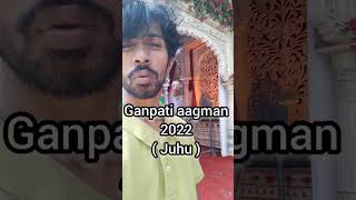 ganpati aagman 2022 juhu / microwise vlog #shorts #ytshorts