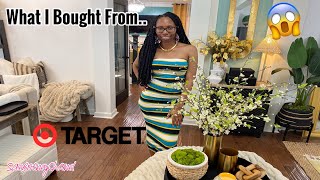 TARGET HOME DECOR | WHAT I BOUGHT & HOW I STYLED IT!