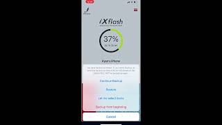 How to use an iXflash to back up select images from an iPhone or iPad