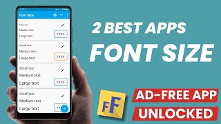 2 Best Free Font Size Apps for Android