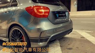 The Preview for the A45 before the full video clip upload ... The original AMG exhaust acceleration