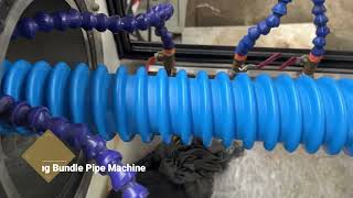 HDPE Prestressing Pipe Machine Bundle Pipe Extrusion line