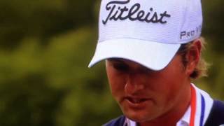 Webb Simpson US Open ceremony