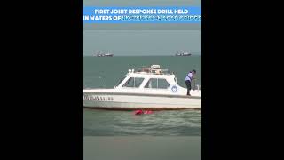 First joint response drill held in waters of HK-Zhuhai-Macao Bridge#fyp #fypシ #china