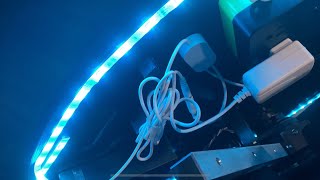 I PUT LED LIGHTS ON MY 360 PHOTO BOOTH AND THIS IS HOW I DID IT!