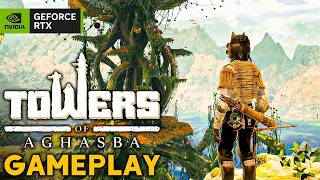 TOWERS OF AGHASBA New Gameplay Demo 15 Minutes 4K