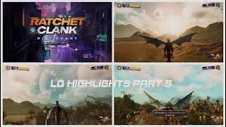 Ratchet and Clank: Rift Apart - LQ Highlights Part 5 - Taking Flight over the Swamps of Sargasso