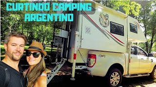 CHEGAMOS DE CAMPER NA ARGENTINA | Conhecemos os SALTOS DEL TABAY e ficamos no camping de lá