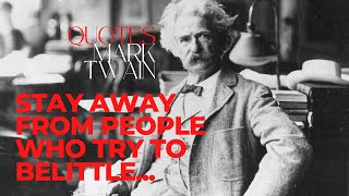 quotes from Mark Twain-which is worth listening to