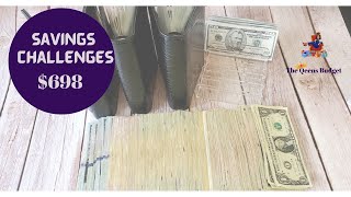 $698 SAVINGS CHALLENGES || WHAT WILL MY SAVINGS CHALLENGS BE USED FOR || JOURNEY 1 YR AHEAD IN BILLS