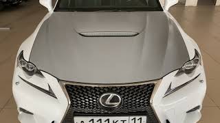 Обзор капота для Lexus IS III 2013 2020 + Carbon Version (Made in SCL GLOBAL Concept)